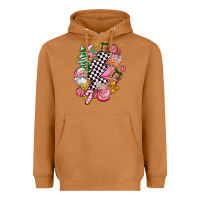 Meerkat pink christmas lightning bolt Heavyweight Hoodie - AdoDesignShop