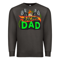 Smoke racing dad with racing  equipment Premium Sweatshirt - AdoDesignShop