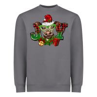 Storm christmas joy cow Heavyweight Sweatshirt - BarkalooDesign