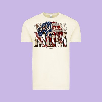 Baseball Mom Vintage Tee Designed By Jasminsmagicworld