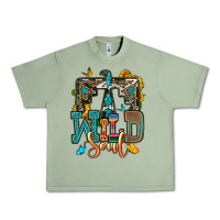 Oil Green western wild soul Urban Heavy Tee - OliviaCreatesArt