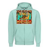 Seafoam taco tribe Zipper Hoodie - BarkalooDesign