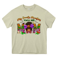 Mossy My Favorite Monsters Call Me Mom Heavy Core Tee - texasbilliewilder