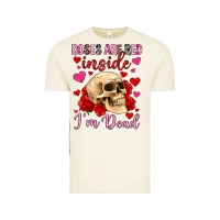 Vintage Arctic roses are red inside i m dead Vintage Tee - OliviaCreatesArt