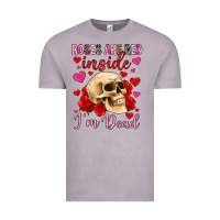 Vintage Zinc roses are red inside i m dead Vintage Tee - OliviaCreatesArt