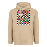 Pink Christmas Elementary Heavyweight Hoodie | Teevron