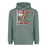 Sage pink christmas elementary Heavyweight Hoodie - AdoDesignShop