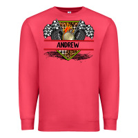Cardinal custom name race flag and race equipment Premium Sweatshirt - AdoDesignShop