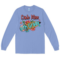 Colony Blue little miss sixth grade Long Sleeve Tee - RanaPortraitStore