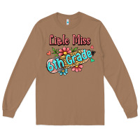 Toasted Coconut little miss sixth grade Long Sleeve Tee - RanaPortraitStore