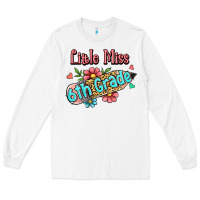 White little miss sixth grade Long Sleeve Tee - RanaPortraitStore