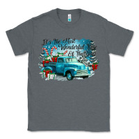 Charcoal Heather its the wonderful time of the year truck Classic Tee - CowGirlArtShop