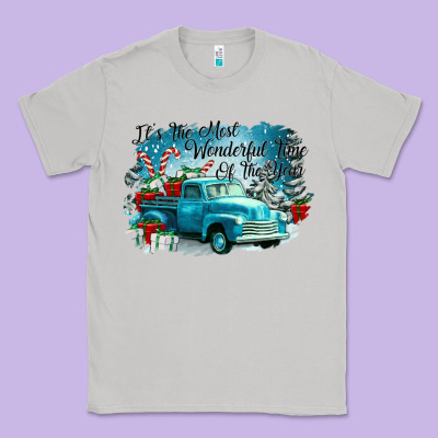 Its The Wonderful Time Of The Year Truck Classic Tee Designed By Cowgirlartshop