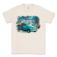 Natural its the wonderful time of the year truck Classic Tee - CowGirlArtShop