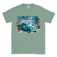 Sage its the wonderful time of the year truck Classic Tee - CowGirlArtShop