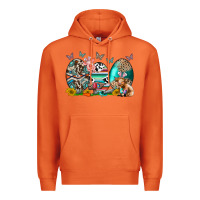 Carrot easter easter eggs Premium Hoodie - CowhideDigitalArt