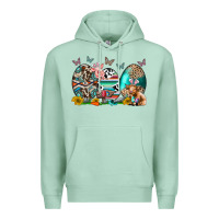 Seafoam easter easter eggs Premium Hoodie - CowhideDigitalArt