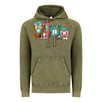 Vintage Olive Dentist Coffee Cups Vintage Hoodie - FaDigitalArtStudio