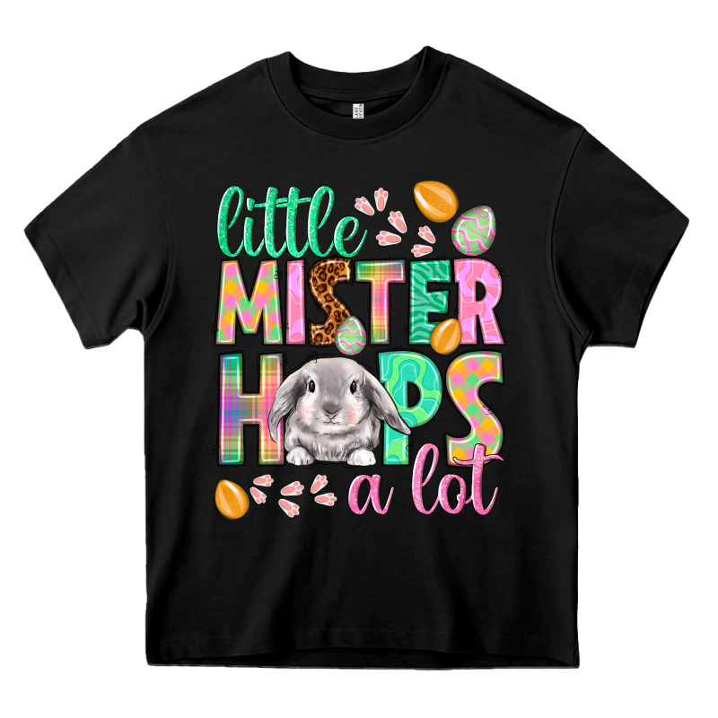 Little Mister Hops A Lot Heavy Core Tee by NancyCooperArtShop | Teevron