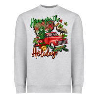 Home For The Holidays Louisiana Heavyweight Sweatshirt | Teevron