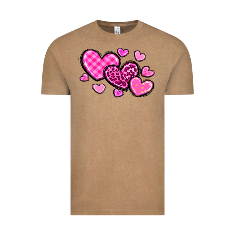 Love Hearts Vintage Tee by OliviaCreatesArt | Teevron