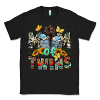 Black mom of twins boys mother's day Classic Tee - CowGirlArtShop