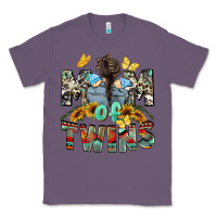 Lavender mom of twins boys mother's day Classic Tee - CowGirlArtShop