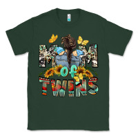 Sports Green mom of twins boys mother's day Classic Tee - CowGirlArtShop