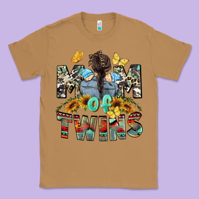 Mom Of Twins Boys Mother's Day Classic Tee Designed By Cowgirlartshop