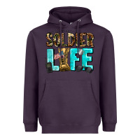 Plum soldier  life Heavyweight Hoodie - AdoDesignShop