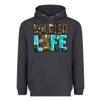 Smoke soldier  life Heavyweight Hoodie - AdoDesignShop