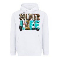White soldier  life Heavyweight Hoodie - AdoDesignShop