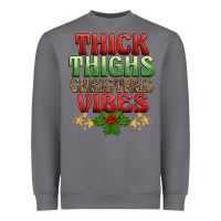 Storm thick thighs christmas vibes Heavyweight Sweatshirt - BarkalooDesign