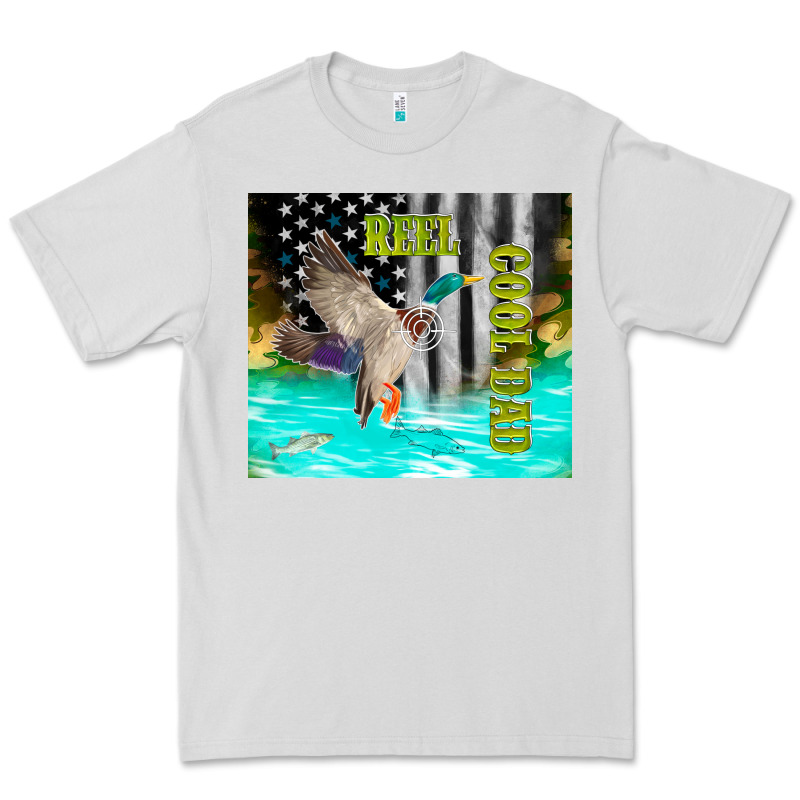 Reel Cool Dad Bass Premium Tee by TumblerDesignByShophia | Teevron