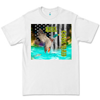 White reel cool dad bass Premium Tee - TumblerDesignByShophia