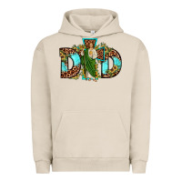 Pigment French Oak dad san judas sunflower leopard turquoise Urban Hoodie - JahusDesignShop