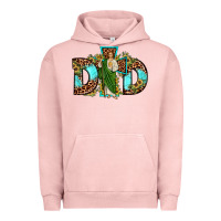 Pigment Salmon dad san judas sunflower leopard turquoise Urban Hoodie - JahusDesignShop