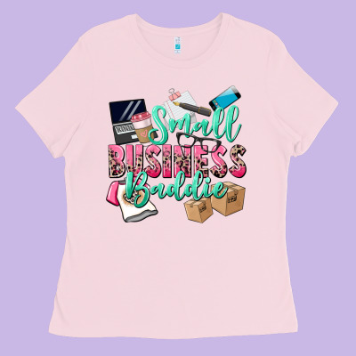Small Business Baddie Ladies Tee Designed By Cowgirlartshop