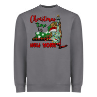 Storm christmas time in new york Heavyweight Sweatshirt - BarkalooDesign