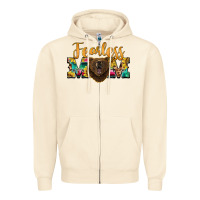 Sandshell fearless mom bear Zipper Hoodie - BarkalooDesign