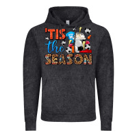 Vintage Black tis the season  soccer  frappe coffee Vintage Hoodie - FaDigitalArtStudio
