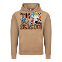 Tis The Season  Soccer  Frappe Coffee Vintage Hoodie | Teevron