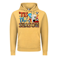 Vintage Mustard tis the season  soccer  frappe coffee Vintage Hoodie - FaDigitalArtStudio