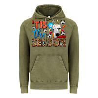 Vintage Olive tis the season  soccer  frappe coffee Vintage Hoodie - FaDigitalArtStudio