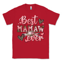 Red best mamaw ever mother's day Classic Tee - CowGirlArtShop