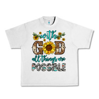 Lunar Rock with god all things are possible Urban Heavy Tee - OliviaCreatesArt