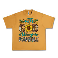 Peanut Butter with god all things are possible Urban Heavy Tee - OliviaCreatesArt