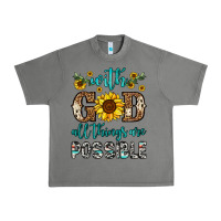 Tornado with god all things are possible Urban Heavy Tee - OliviaCreatesArt