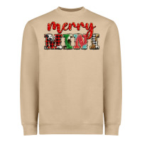 Christmas Merry Mini Heavyweight Sweatshirt | Teevron