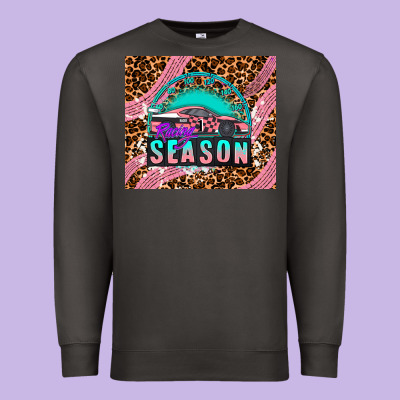 Pink Racing Car Premium Sweatshirt Designed By Adodesignshop